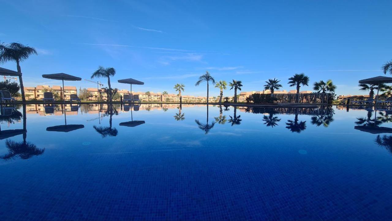 Appartement De Luxe Avec Jardin Vue Sur La Piscine Golf Securise 24H Sur 24 A 5 Minutes De L Aeroport Marrakesh Eksteriør billede