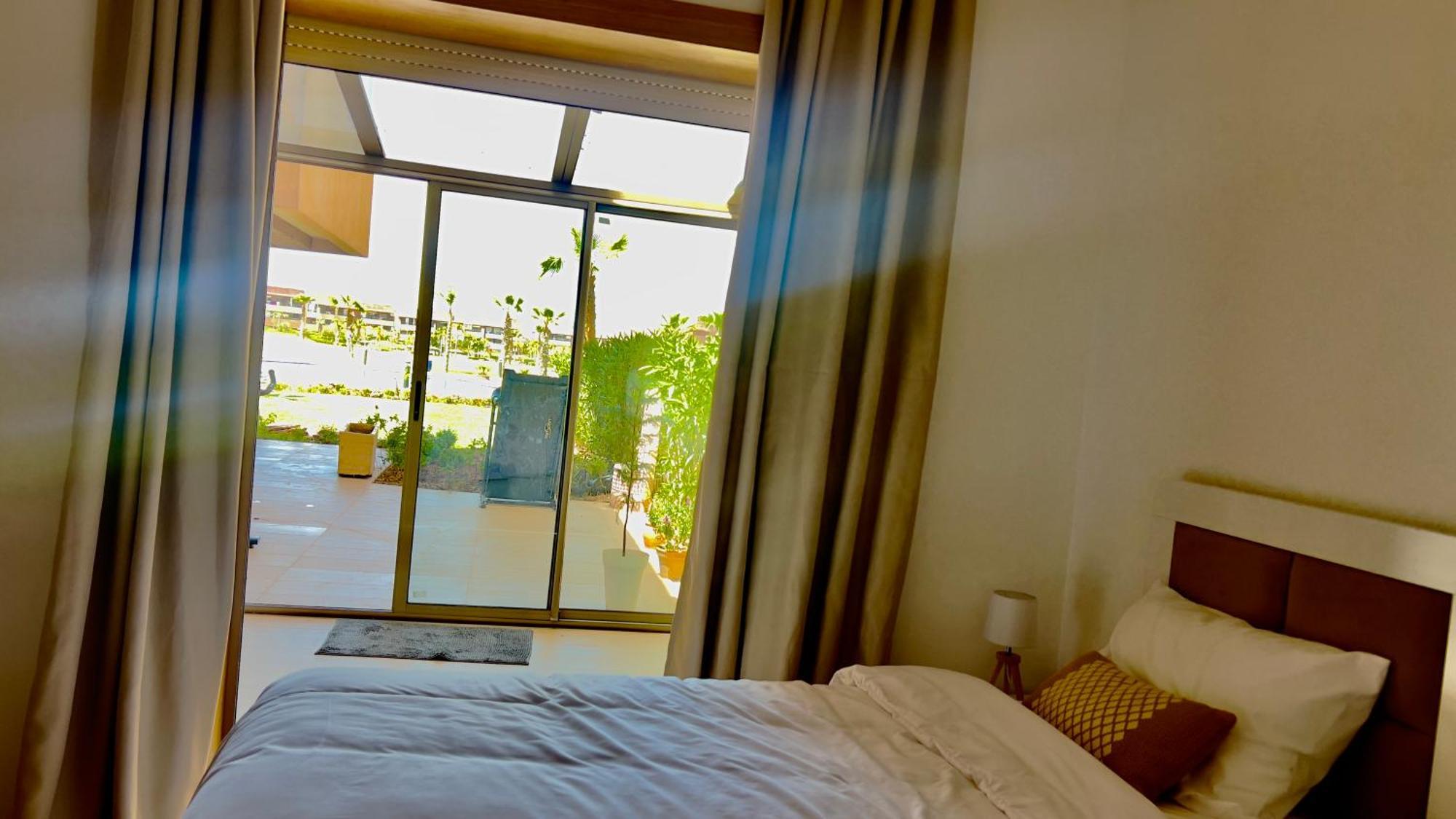 Appartement De Luxe Avec Jardin Vue Sur La Piscine Golf Securise 24H Sur 24 A 5 Minutes De L Aeroport Marrakesh Eksteriør billede