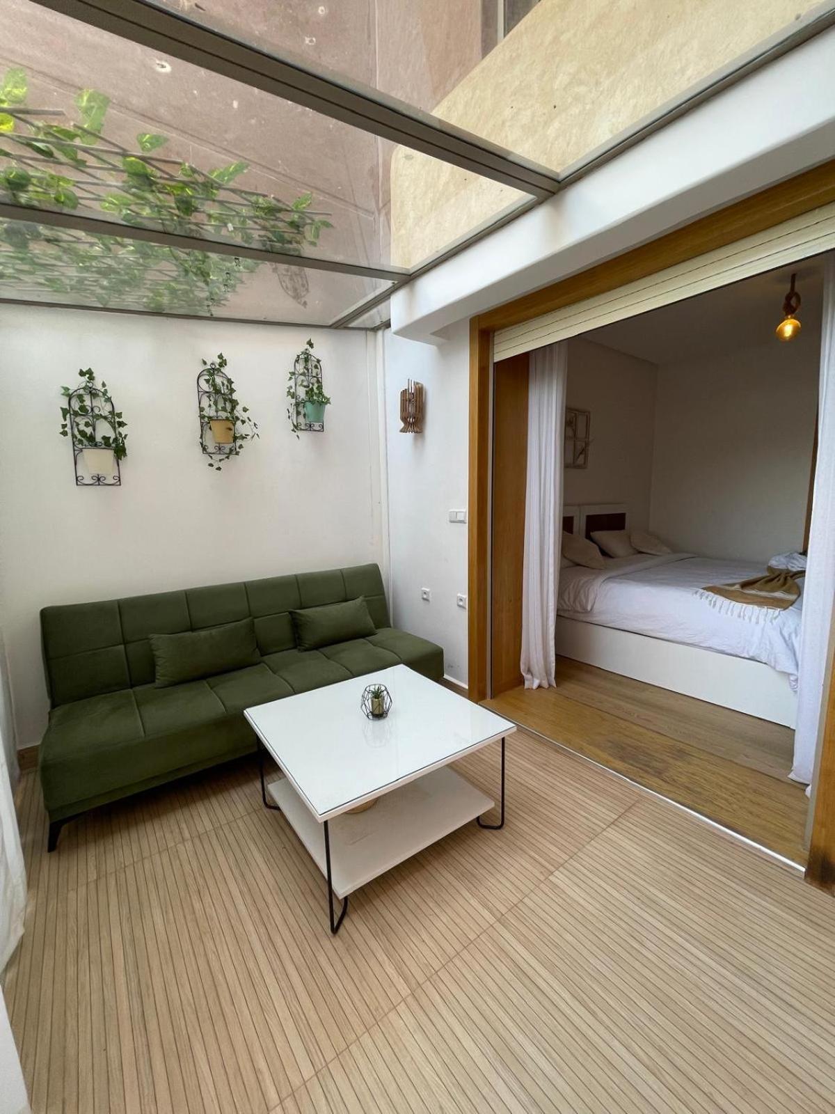 Appartement De Luxe Avec Jardin Vue Sur La Piscine Golf Securise 24H Sur 24 A 5 Minutes De L Aeroport Marrakesh Eksteriør billede